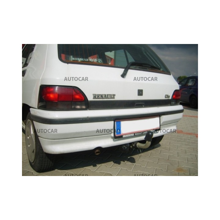Towbar, Auto-Hak, Automatic Detachable System, Renault Clio 3/5-Door 1990 - 1998 - EDK.ro