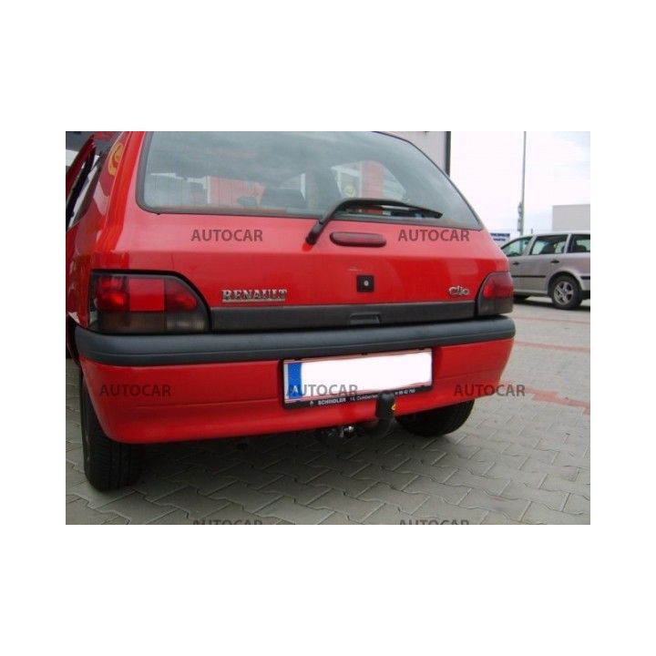 Cârlig de Remorcare, Auto-Hak, Sistem Semi-Demontabil, Renault Clio 3/5 Uși 1990 - 1998 - EDK.ro