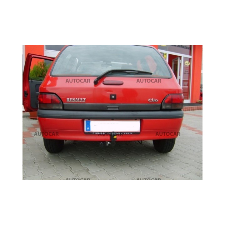 Cârlig de Remorcare, Auto-Hak, Sistem Semi-Demontabil, Renault Clio 3/5 Uși 1990 - 1998 - EDK.ro