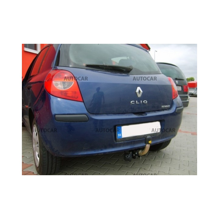 Cârlig de Remorcare, Auto-Hak, Sistem Demontabil Automat, Renault Clio 3/5 Uși 2005 - 2012 - EDK.ro