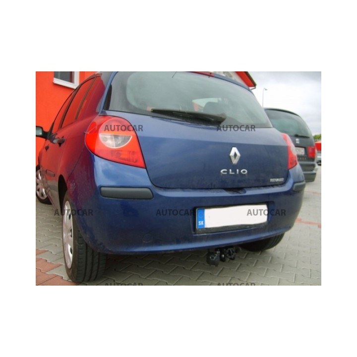 Towbar, Auto-Hak, Automatic Detachable System, Renault Clio 3/5-Door 2005 - 2012 - EDK.ro