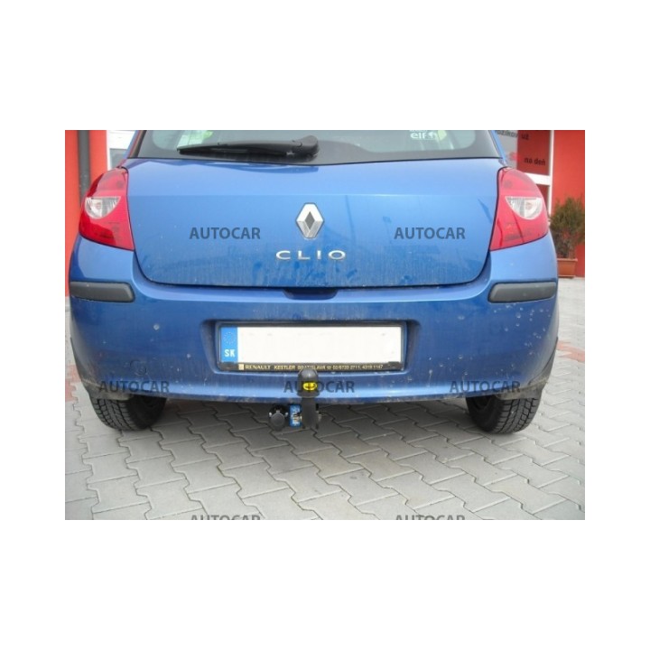 Towbar, Auto-Hak, Semi-Detachable System, Renault Clio 3/5-Door 2005 - 2012 - EDK.ro
