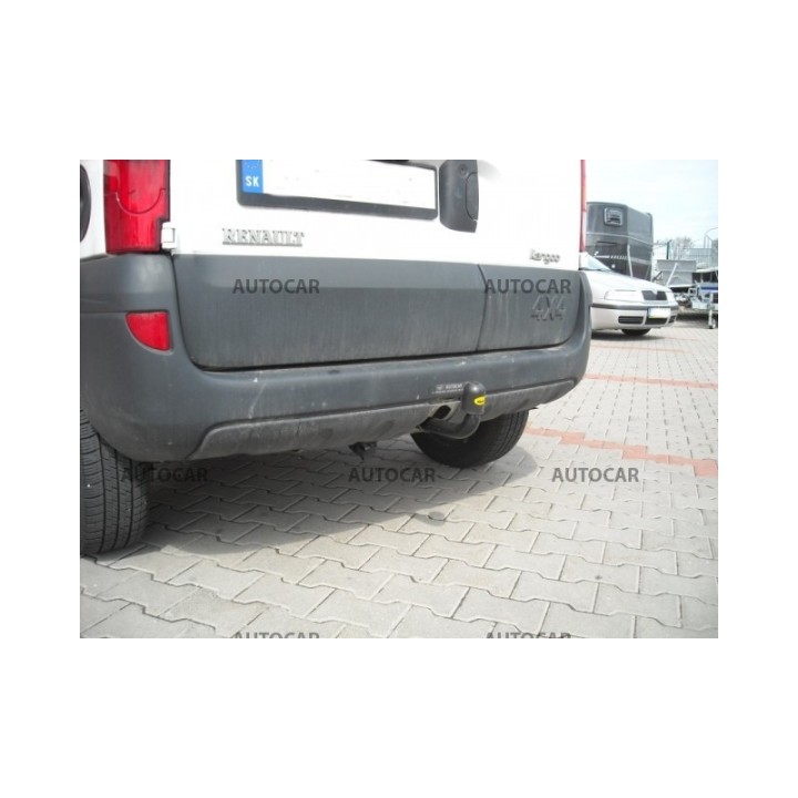 Towbar, Auto-Hak, Semi-Detachable System, Renault Kangoo Pickup 4x4 1997 - 2008 - EDK.ro