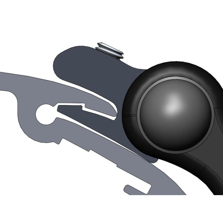 EC Approved LED Projector Integration Kit, Lazer Lamps Center mounting kit for Linear - EDK.ro