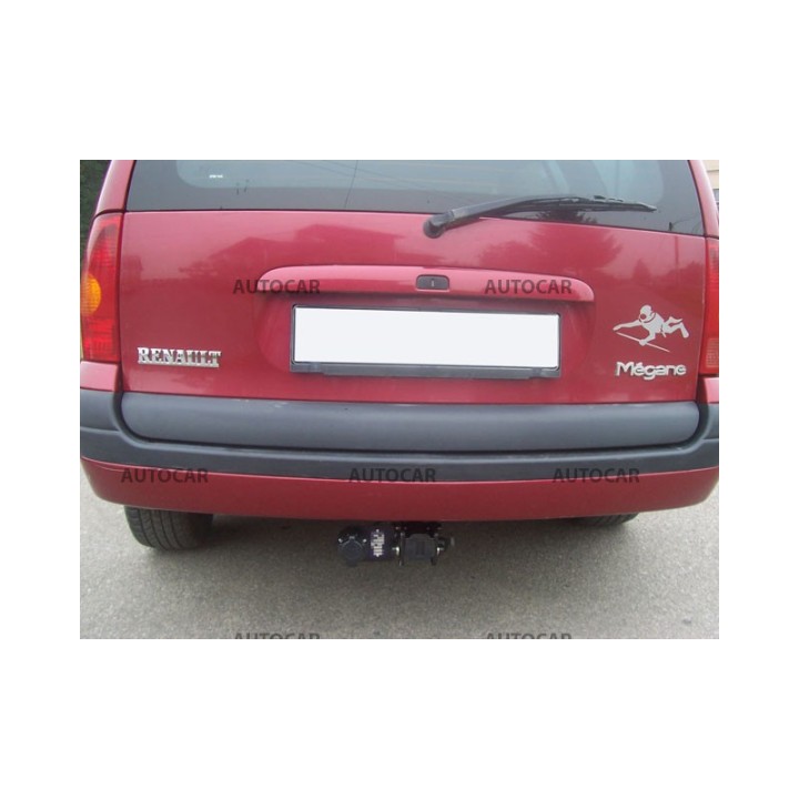 Cârlig de Remorcare, Auto-Hak, Sistem Demontabil Automat, Renault Megane Combi 1999 - 2003 - EDK.ro