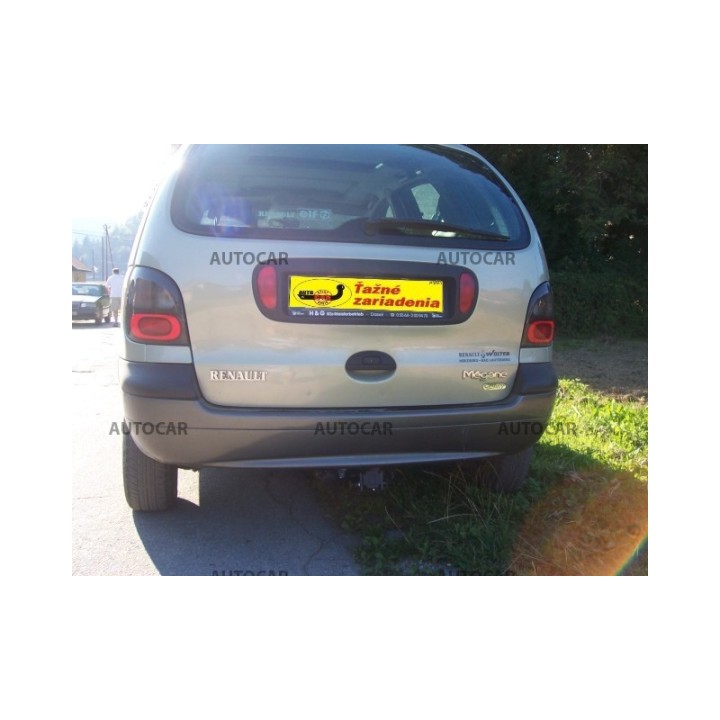 Towbar, Auto-Hak, Automatic Detachable System, Renault Megane 5-Door 1996 - 2003 - EDK.ro