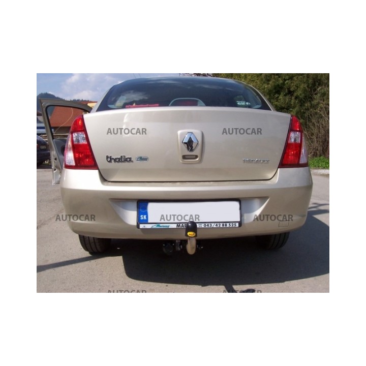 Towbar, Auto-Hak, Automatic Detachable System, Renault Clio Symbol 4-Door 2001 - 2013 - EDK.ro