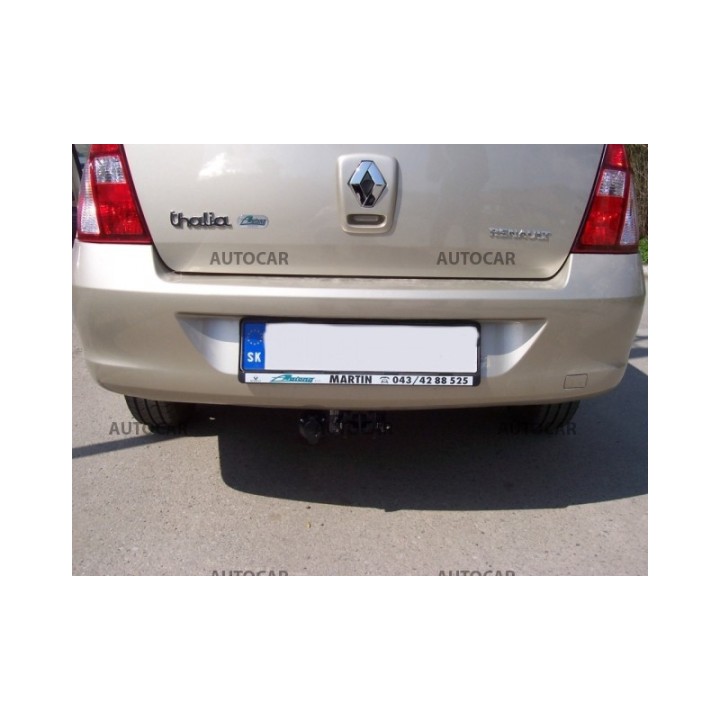 Cârlig de Remorcare, Auto-Hak, Sistem Demontabil Automat, Renault Clio Symbol 4 Uși 2001 - 2013 - EDK.ro