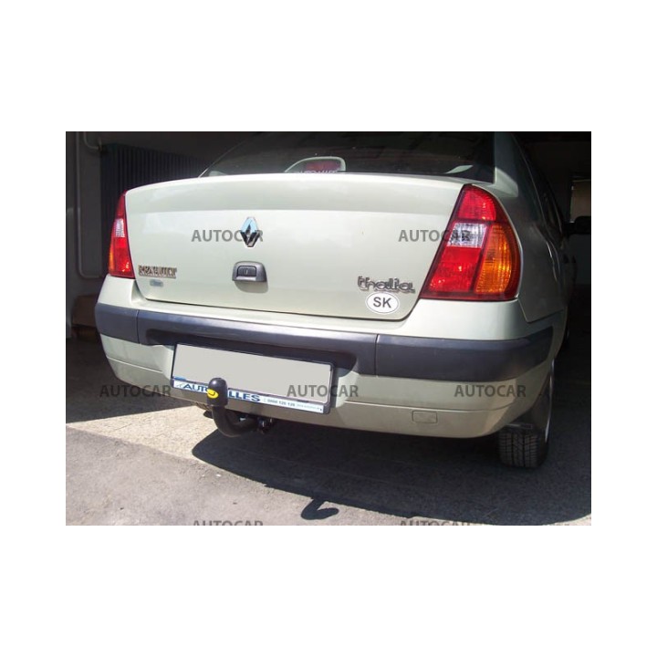Towbar, Auto-Hak, Semi-Detachable System, Renault Clio Symbol 4-Door 2001 - 2013 - EDK.ro