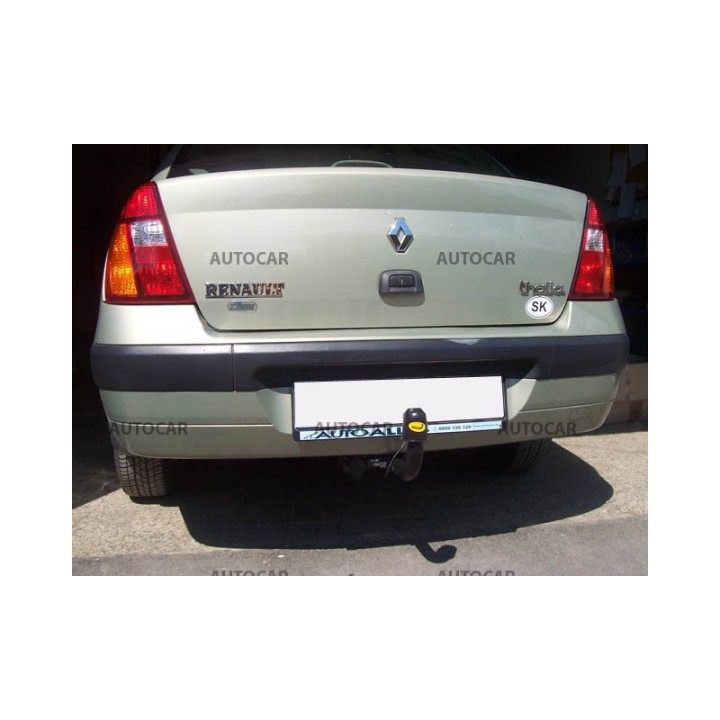 Towbar, Auto-Hak, Semi-Detachable System, Renault Clio Symbol 4-Door 2001 - 2013 - EDK.ro