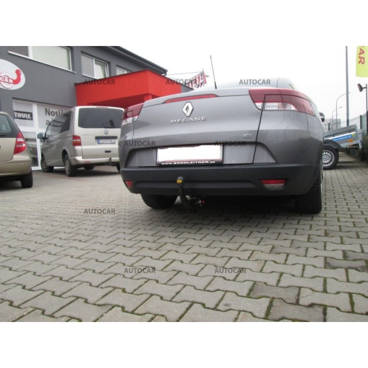 Automatic Detachable Towbar, Westfalia Automotive Coupe 3 Doors, Renault Megane 2009 - Present - EDK.ro