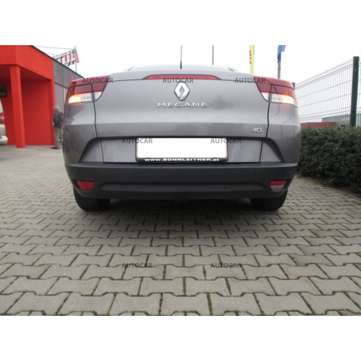 Automatic Detachable Towbar, Westfalia Automotive Coupe 3 Doors, Renault Megane 2009 - Present - EDK.ro