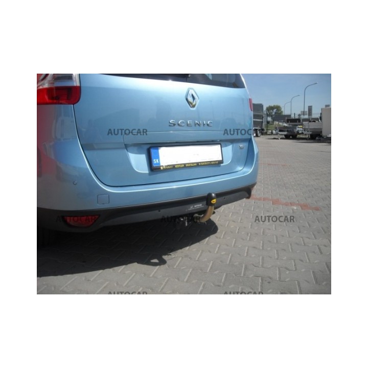 Cârlig de Remorcare, Auto-Hak, Sistem Demontabil Automat, Renault Grand Scenic 2009 - 2017 - EDK.ro