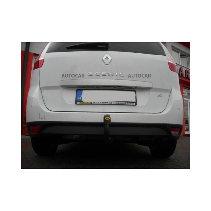 Cârlig de Remorcare, Auto-Hak, Sistem Demontabil Vertical, Renault Grand Scenic 2009 - 2017 - EDK.ro