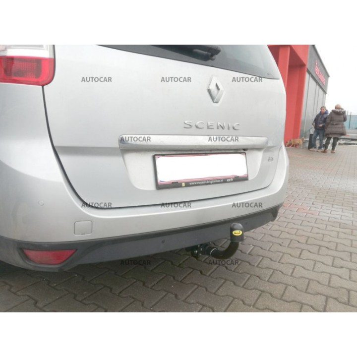 Cârlig de Remorcare, Auto-Hak, Sistem Semi-Demontabil, Renault Scenic 2009 - 2016 - EDK.ro
