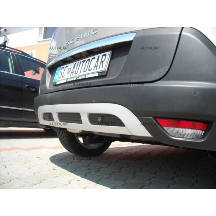 Cârlig de Remorcare, Auto-Hak, Sistem Demontabil Vertical, Renault Scenic 2009 - 2016 - EDK.ro