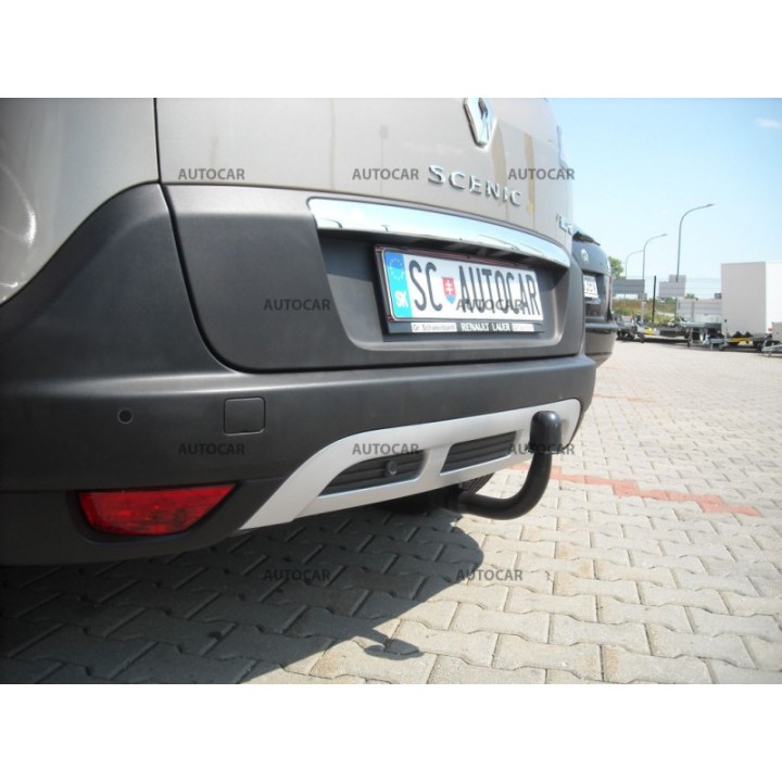Cârlig de Remorcare, Auto-Hak, Sistem Demontabil Vertical, Renault Scenic 2009 - 2016 - EDK.ro