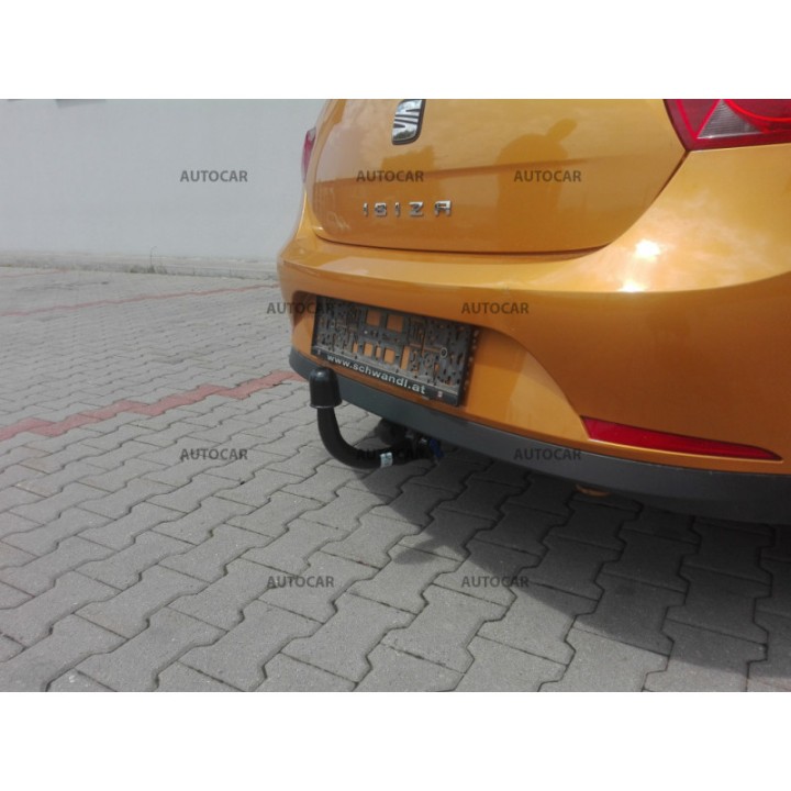 Cârlig de Remorcare, Auto-Hak, Sistem Demontabil Vertical, Seat Ibiza 3/5 Uși 2008 - 2017 - EDK.ro
