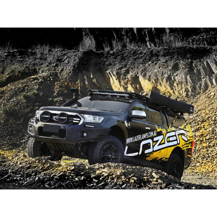 Kit de Integrare Proiectoare LED Omologate Pentru Portbagaj Plafon, Lazer Lamps Rhino Rack Roof Rack Mounting Kit Series 5 - EDK