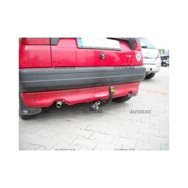 Cârlig de Remorcare, Auto-Hak, Sistem Semi-Demontabil, Seat Ibiza 3/5 Uși 1993 - 1996 - EDK.ro