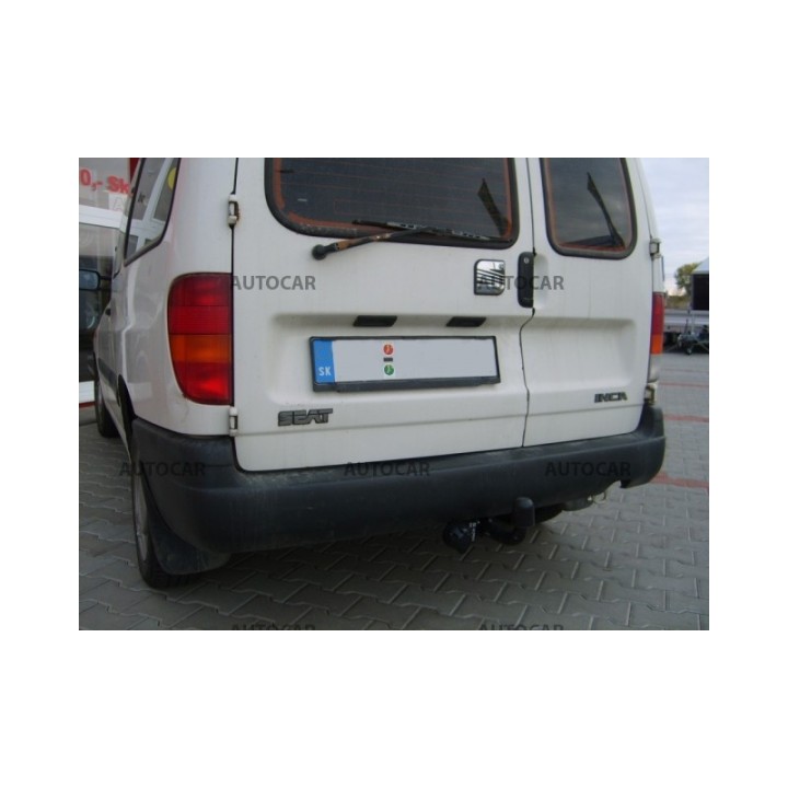 Towbar, Auto-Hak, Semi-Detachable System, Seat Inca Pickup 1995 - 2003 - EDK.ro