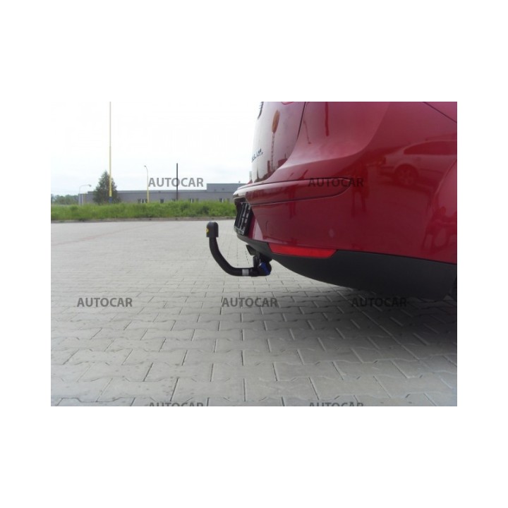 Cârlig de Remorcare, Auto-Hak, Sistem Demontabil Vertical, Seat Altea 2004 - 2015 - EDK.ro