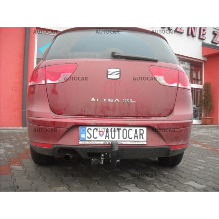 Cârlig de Remorcare, Auto-Hak, Sistem Demontabil Vertical, Seat Altea 2004 - 2015 - EDK.ro