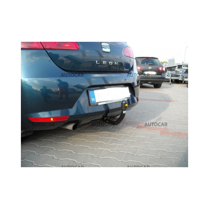 Cârlig de Remorcare, Auto-Hak, Sistem Demontabil Vertical, Seat Leon 5 Uși 2005 - 2012 - EDK.ro