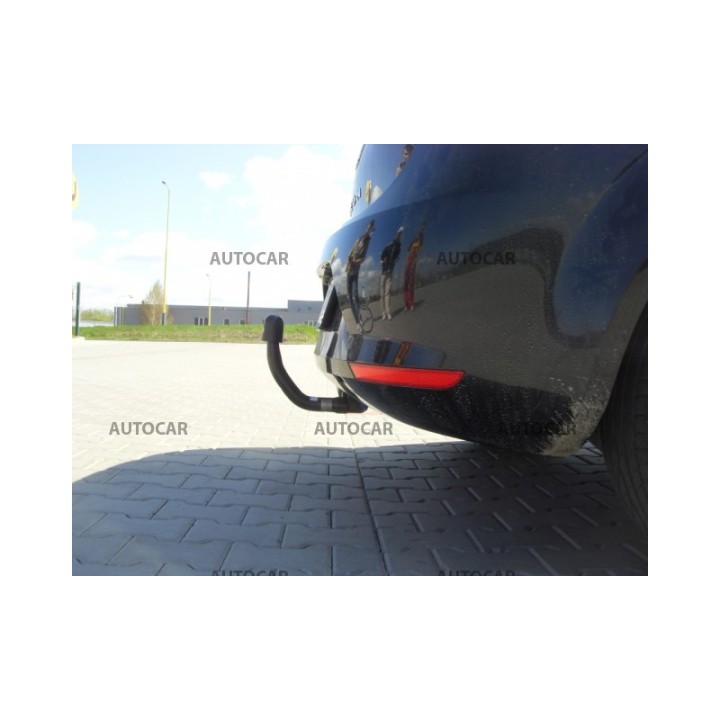 Cârlig de Remorcare, Auto-Hak, Sistem Demontabil Vertical, Seat Leon 5 Uși 2005 - 2012 - EDK.ro