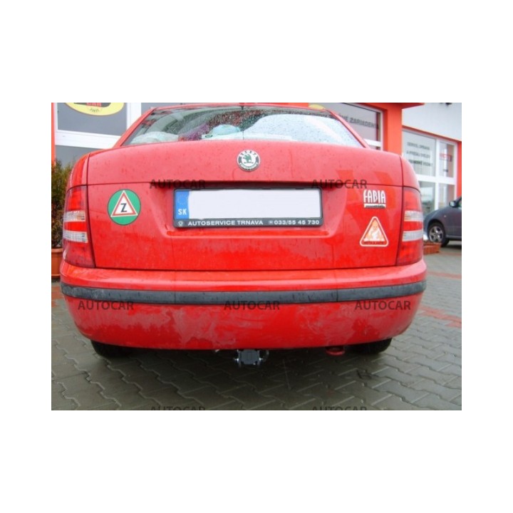 Cârlig de Remorcare, Auto-Hak, Sistem Demontabil Automat, Škoda Fabia 4 Uși 2001 - 2007 - EDK.ro