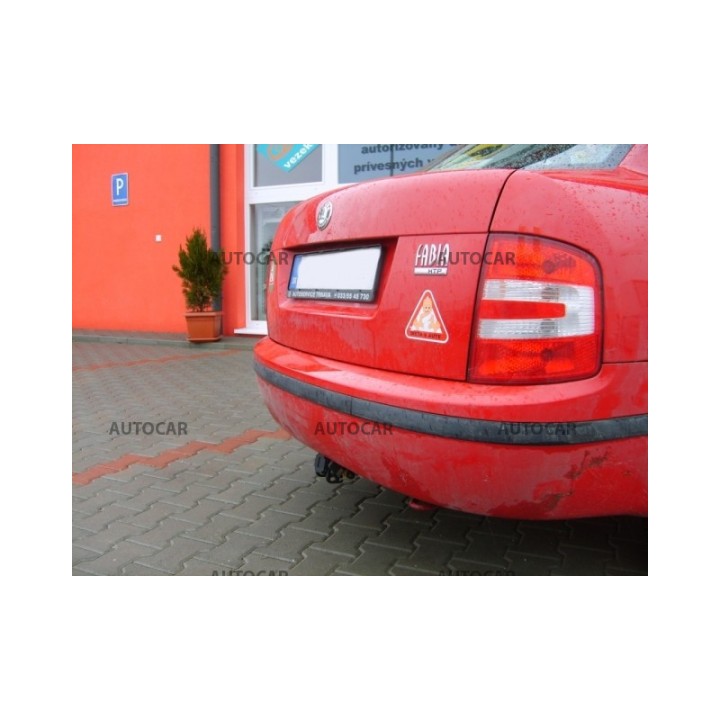 Cârlig de Remorcare, Auto-Hak, Sistem Demontabil Automat, Škoda Fabia 4 Uși 2001 - 2007 - EDK.ro