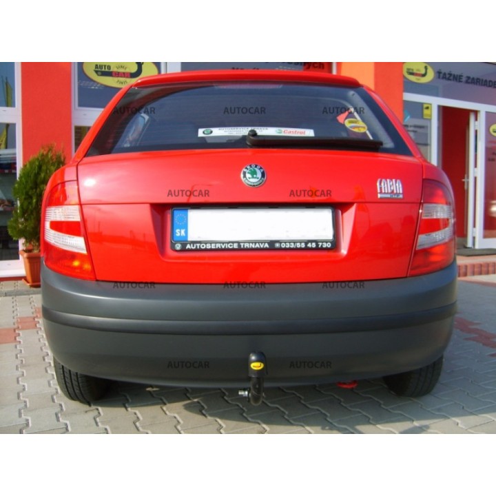 Cârlig de Remorcare, Auto-Hak, Sistem Semi-Demontabil, Škoda Fabia 1999 - 2007 - EDK.ro