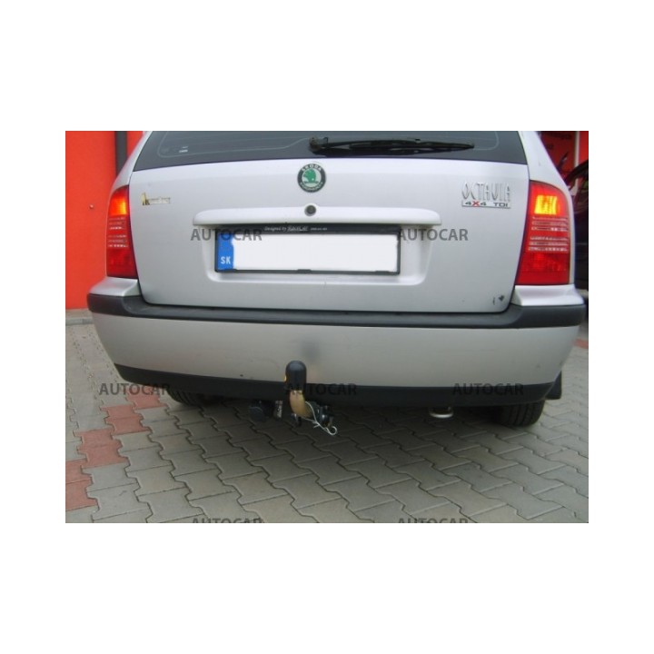 Cârlig de Remorcare, Auto-Hak, Sistem Demontabil Automat, Škoda Octavia Combi 4x4 1996 - 2010 - EDK.ro