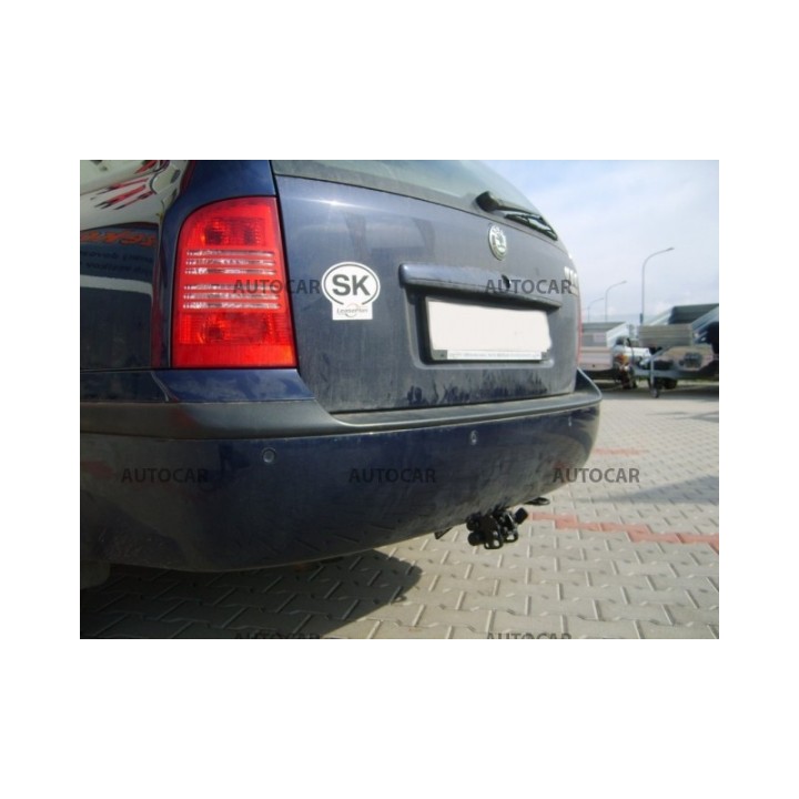 Towbar, Auto-Hak, Automatic Detachable System, Škoda Octavia Station Wagon 4x4 1996 - 2010 - EDK.ro