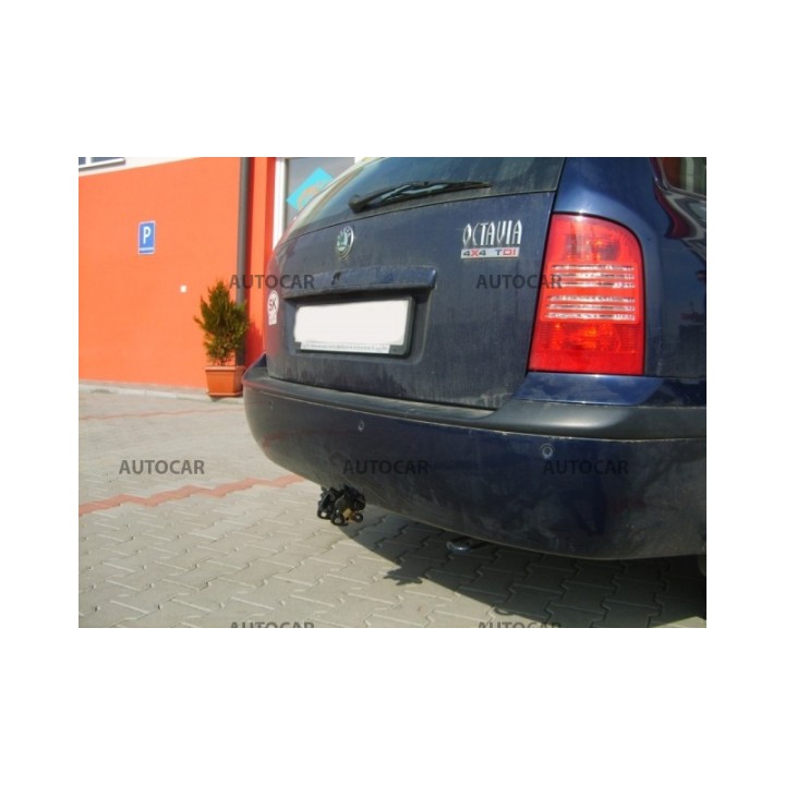 Towbar, Auto-Hak, Automatic Detachable System, Škoda Octavia Station Wagon 4x4 1996 - 2010 - EDK.ro
