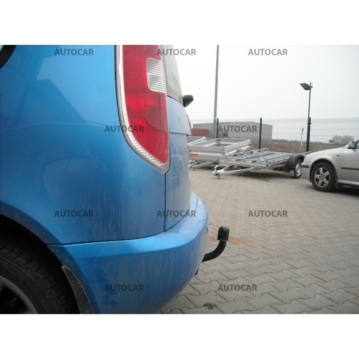 Cârlig de Remorcare, Auto-Hak, Sistem Semi-Demontabil, Škoda Roomster 2006 - Prezent - EDK.ro
