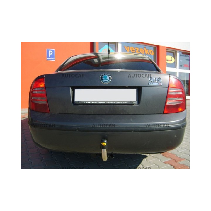 Towbar, Auto-Hak, Automatic Detachable System, Škoda Superb 4-Door 2002 - 2008 - EDK.ro