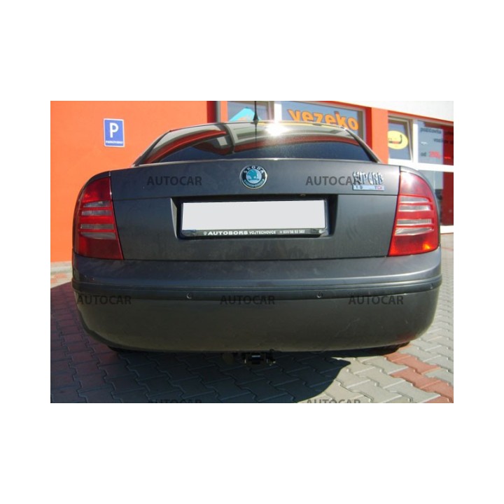 Towbar, Auto-Hak, Automatic Detachable System, Škoda Superb 4-Door 2002 - 2008 - EDK.ro
