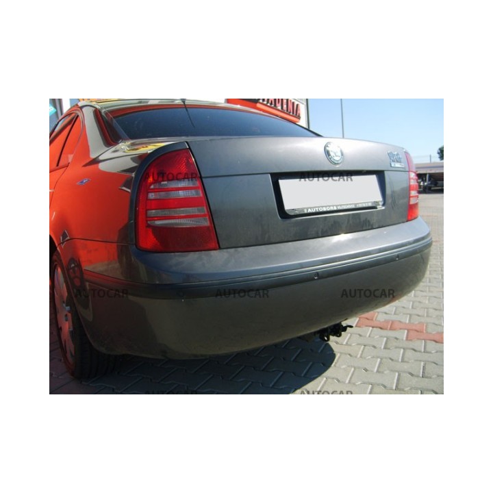 Cârlig de Remorcare, Auto-Hak, Sistem Demontabil Automat, Škoda Superb 4 Uși 2002 - 2008 - EDK.ro
