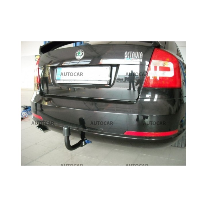 Cârlig de Remorcare, Auto-Hak, Sistem Demontabil Vertical, Škoda Octavia Combi 4x4 2004 - 2013 - EDK.ro