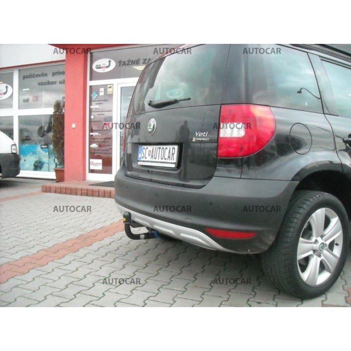 Towbar, Auto-Hak, Vertical Detachable System, Škoda Yeti 2009 - 2013 - EDK.ro