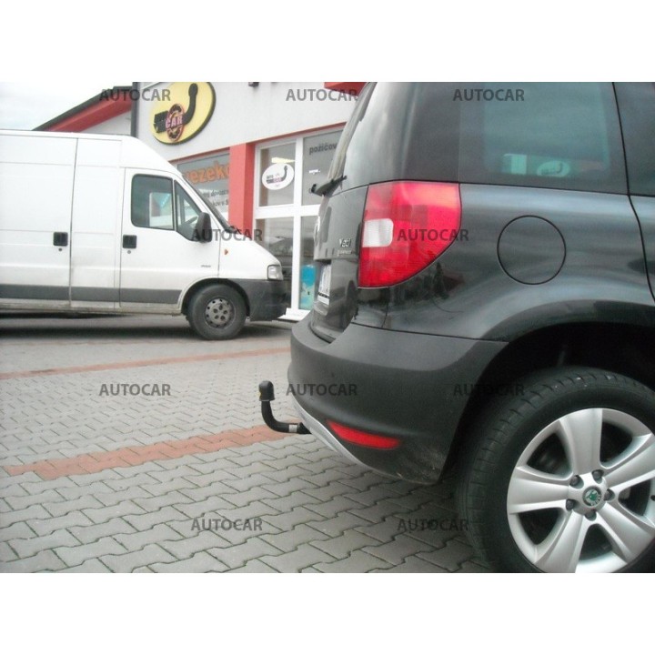 Towbar, Auto-Hak, Vertical Detachable System, Škoda Yeti 2009 - 2013 - EDK.ro