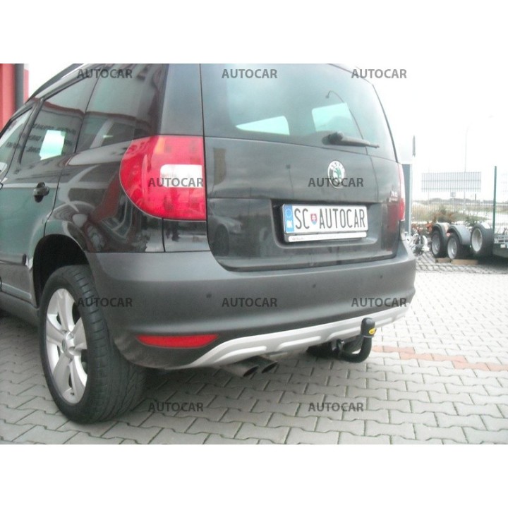 Towbar, Auto-Hak, Vertical Detachable System, Škoda Yeti 2009 - 2013 - EDK.ro