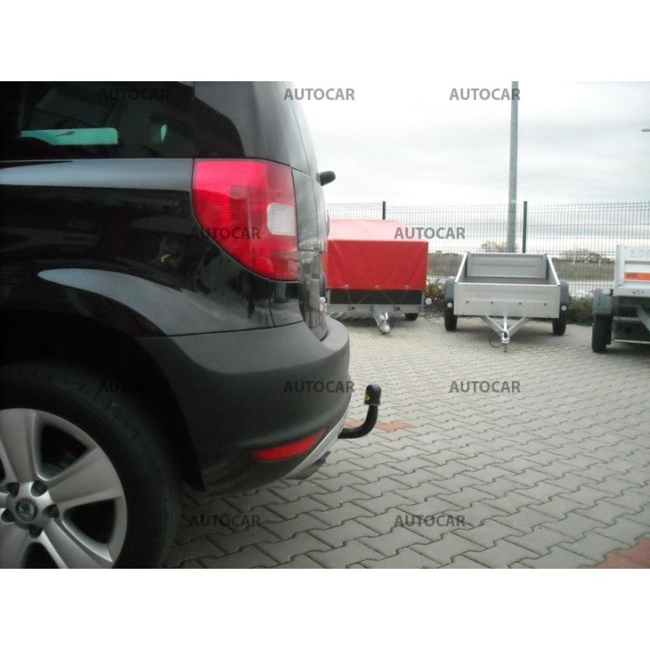 Cârlig de Remorcare, Auto-Hak, Sistem Demontabil Vertical, Škoda Yeti 2009 - 2013 - EDK.ro