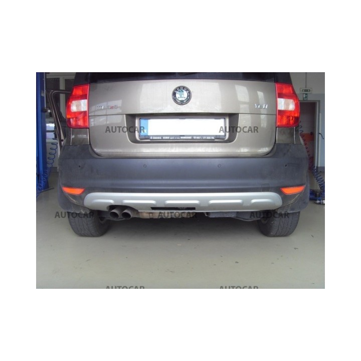 Towbar, Auto-Hak, Vertical Detachable System, Škoda Yeti 2009 - 2013 - EDK.ro