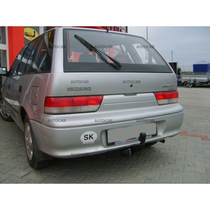 Towbar, Auto-Hak, Semi-Detachable System, Subaru Justy 1997 - 2002 - EDK.ro