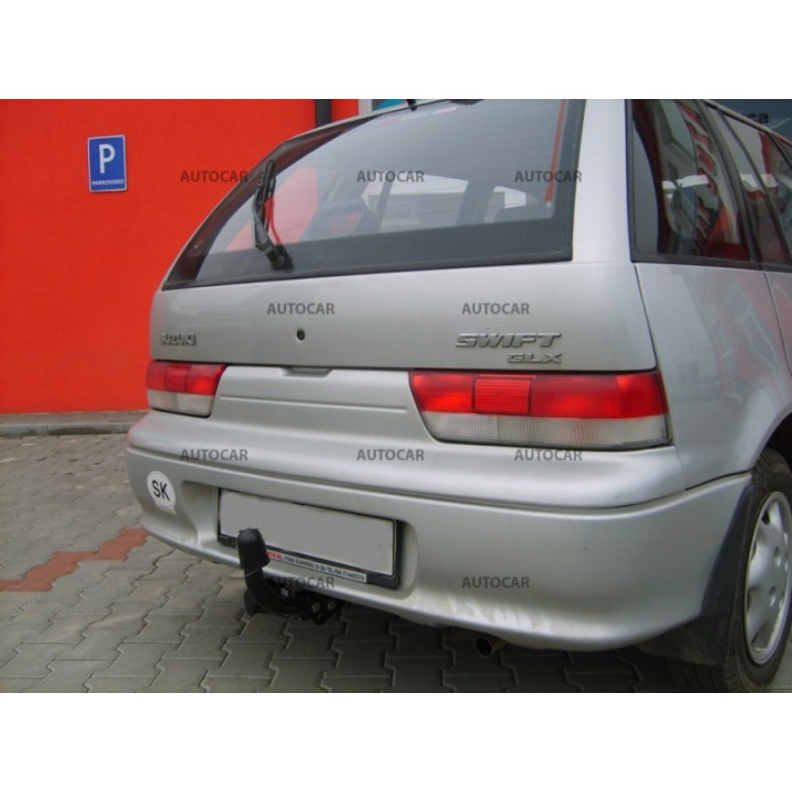Cârlig de Remorcare, Auto-Hak, Sistem Semi-Demontabil, Subaru Justy 1997 - 2002 - EDK.ro