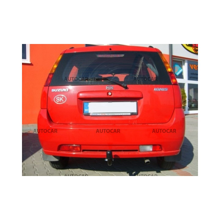 Towbar, Auto-Hak, Semi-Detachable System, Suzuki Ignis 3/5-Door 2003 - 2016 - EDK.ro