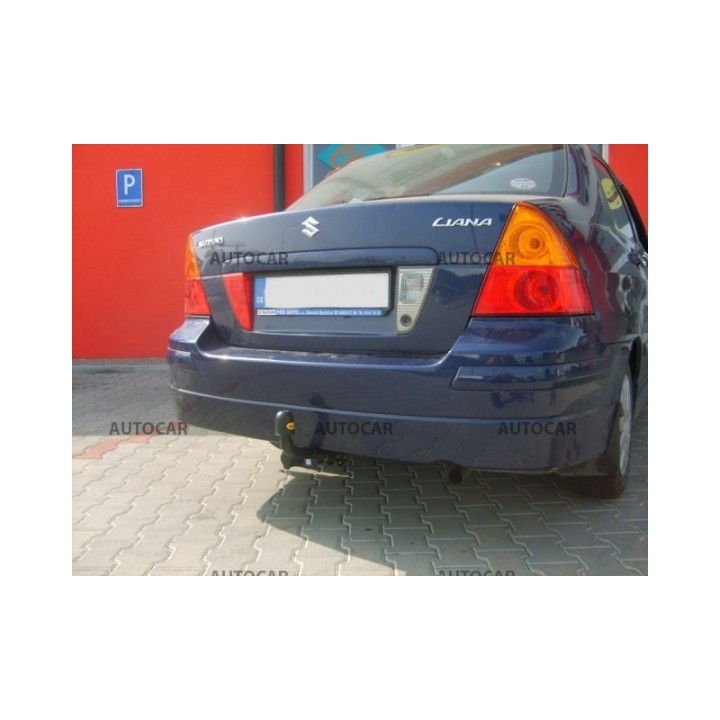 Cârlig de Remorcare, Auto-Hak, Sistem Semi-Demontabil, Suzuki Liana 4 Uși 2002 - 2007 - EDK.ro