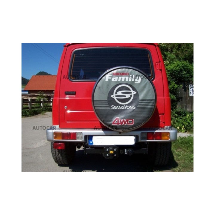 Towbar, Auto-Hak, Semi-Detachable System, Suzuki Samurai 3/5-Door 1982 - Present - EDK.ro